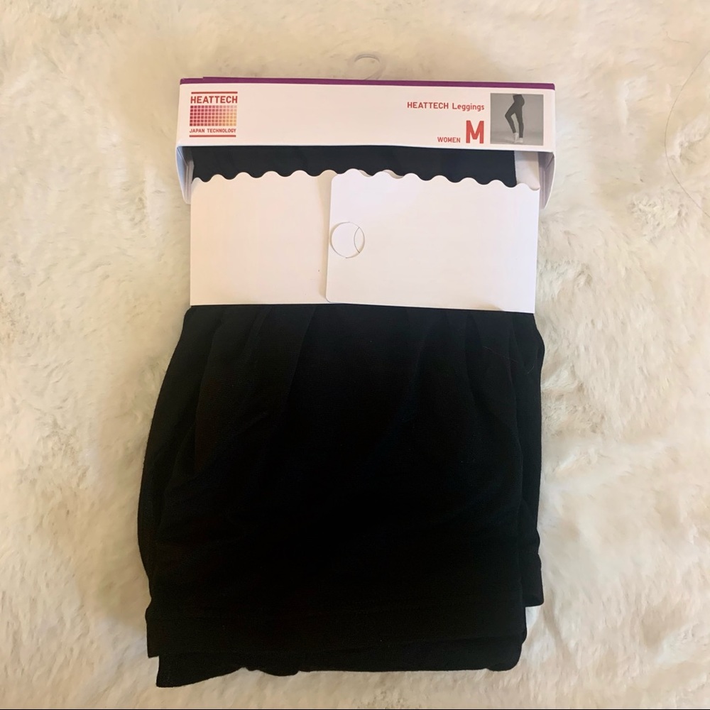 Uniqlo Women Heattech Legging Black Size Medium